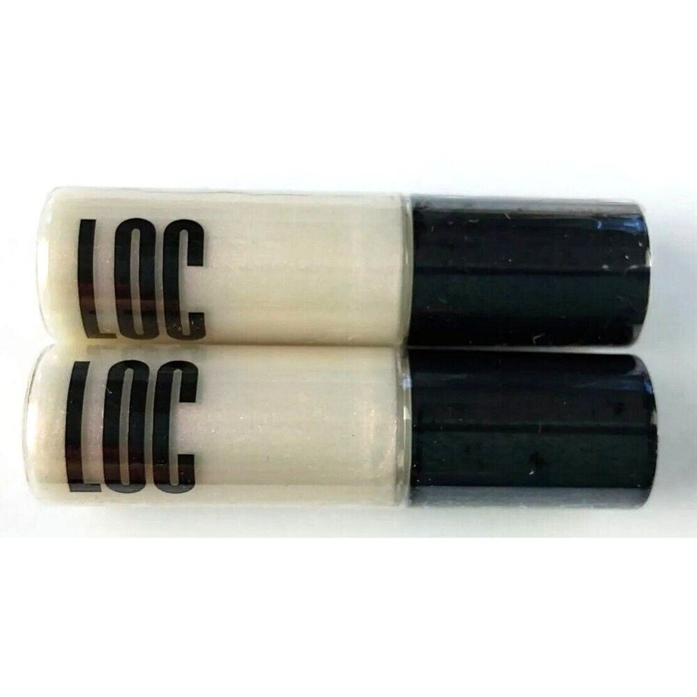 LOC Love Of Color Luminous Lip Shine Glisten .06fl Oz/2ml Travel Size ~ LOT of 2